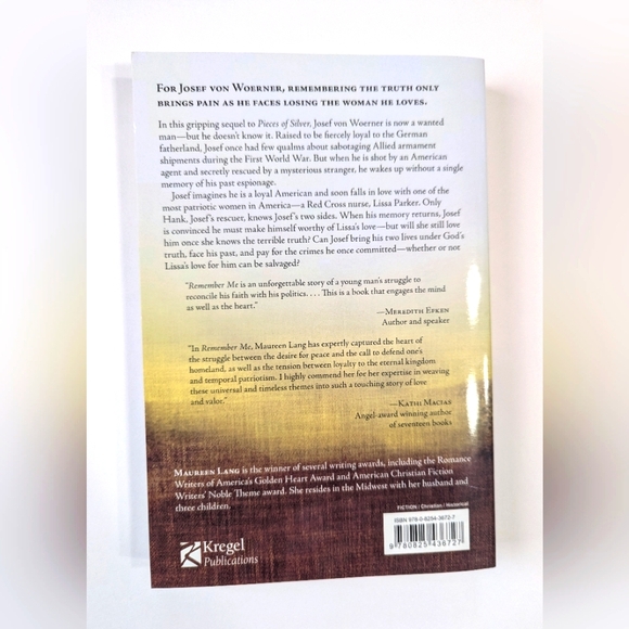 Lot of 2 Books By Maureen Lang - Pieces of Silver & the sequel Remember Me - Picture 7 of 7